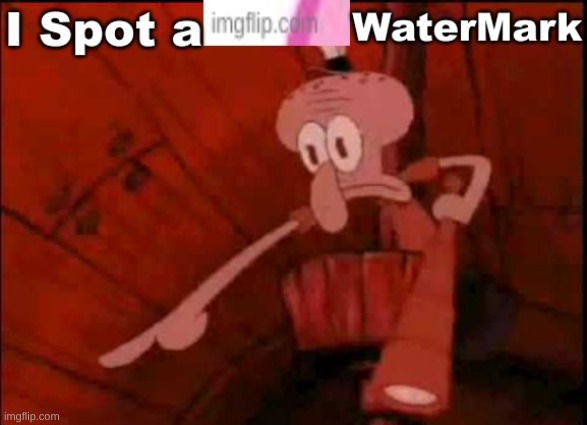 I spot a Imgflip watermark | image tagged in i spot a imgflip watermark | made w/ Imgflip meme maker