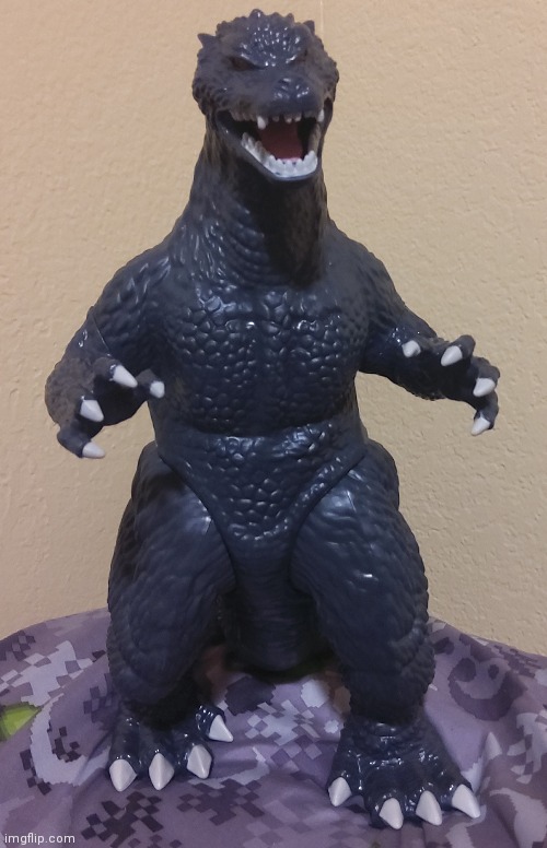 My new godzilla figure | made w/ Imgflip meme maker