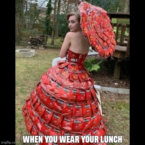 Lunch time | image tagged in recycling,cloths | made w/ Imgflip meme maker