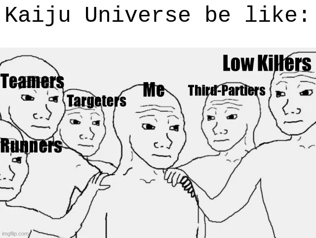 It's hard | Kaiju Universe be like: | image tagged in godzilla,kaiju universe,kaiju,gaming,online gaming,roblox | made w/ Imgflip meme maker