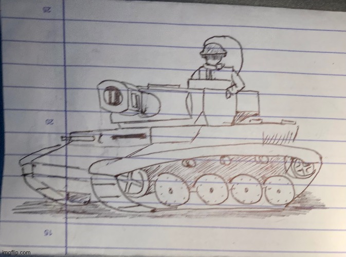 Panzerkampfwagen IV Ausf.D sketch | made w/ Imgflip meme maker