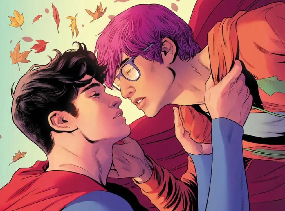 Superboy gay Blank Meme Template