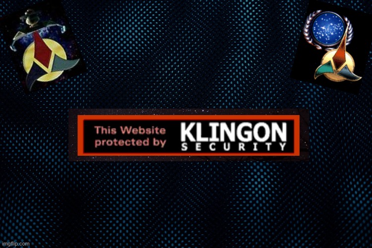 Klingon  I.S.G. | image tagged in star trek,klingon,wallpapers,lock screen | made w/ Imgflip meme maker