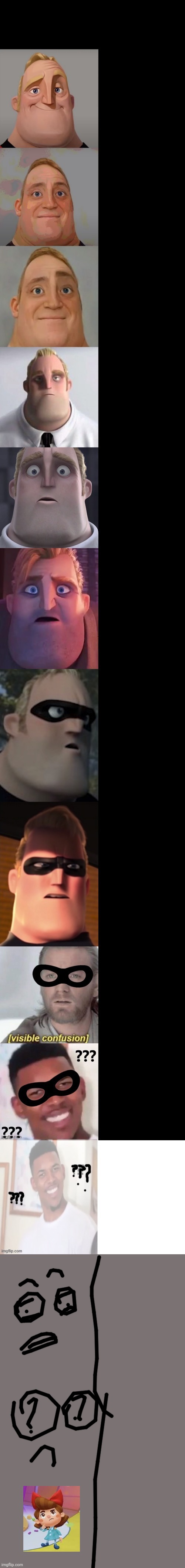 Mr incredible confused 14 panel | image tagged in mr incredible becoming confused extended | made w/ Imgflip meme maker