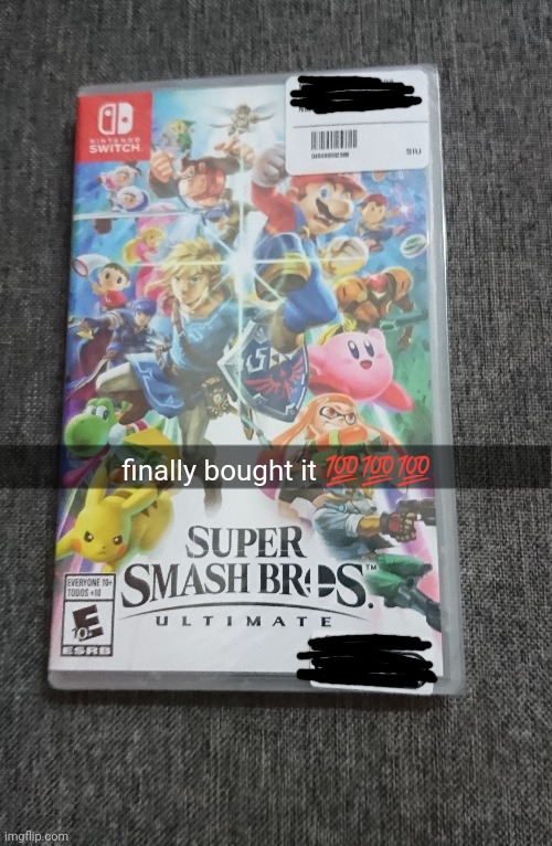 title | finally bought it 💯💯💯 | image tagged in tags | made w/ Imgflip meme maker