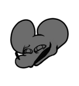 High Quality FUNNI MOUSE Blank Meme Template