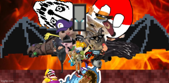 wario dies after accidentally summoning an indescribable horror.mp3 | image tagged in wario,memes,funny,boss | made w/ Imgflip meme maker