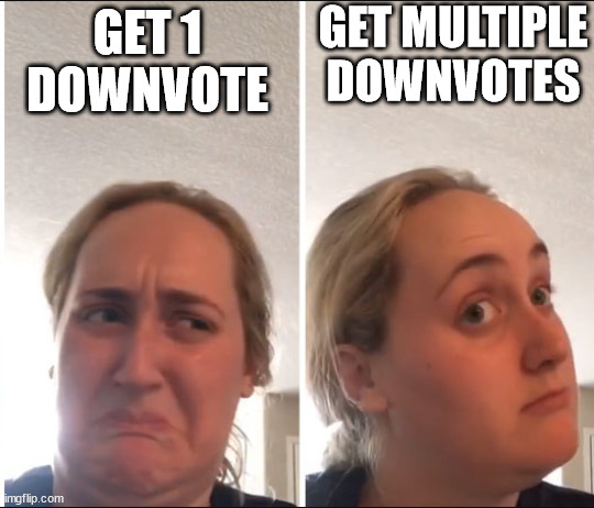 Kombucha Girl | GET 1 DOWNVOTE GET MULTIPLE DOWNVOTES | image tagged in kombucha girl | made w/ Imgflip meme maker