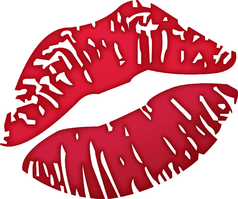 High Quality kiss transparent Blank Meme Template