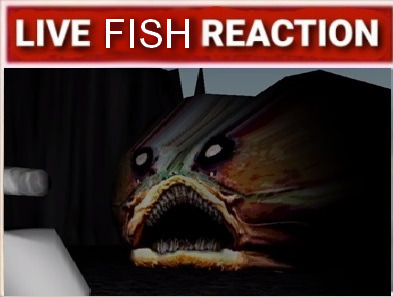 live iron lung fish reaction Blank Meme Template