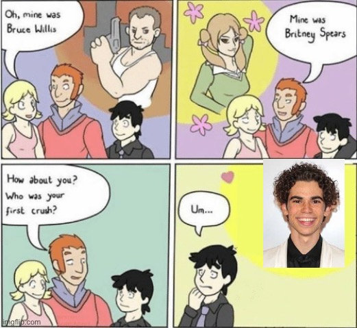 Childhood Crushes template | image tagged in childhood crushes template | made w/ Imgflip meme maker