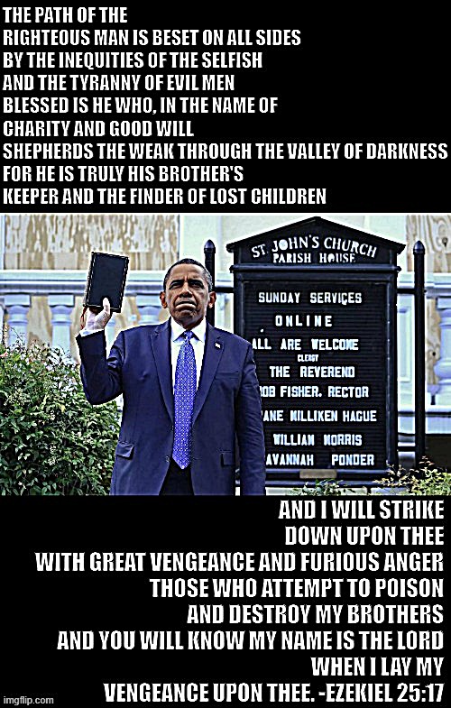 Christian propaganda | image tagged in obama party propaganda | made w/ Imgflip meme maker