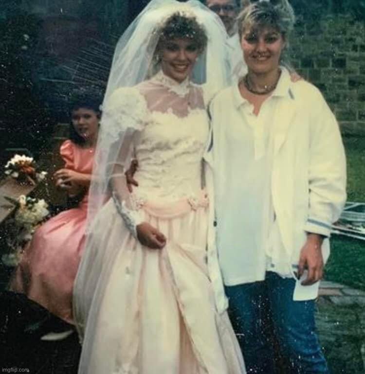 Kylie Neighbours wedding | image tagged in kylie neighbours wedding | made w/ Imgflip meme maker