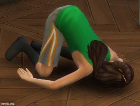 bruh not again (she's vulnerable to getting fucked) | made w/ Imgflip meme maker
