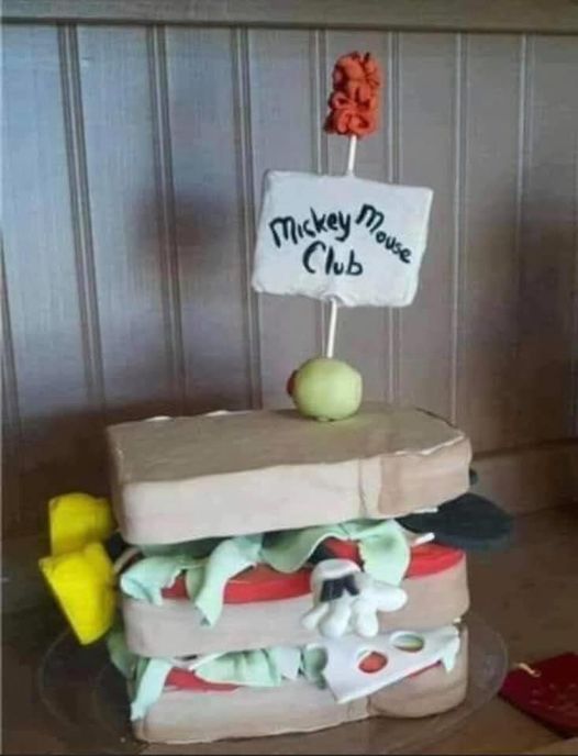 Mickey Mouse Club Sandwich Blank Meme Template