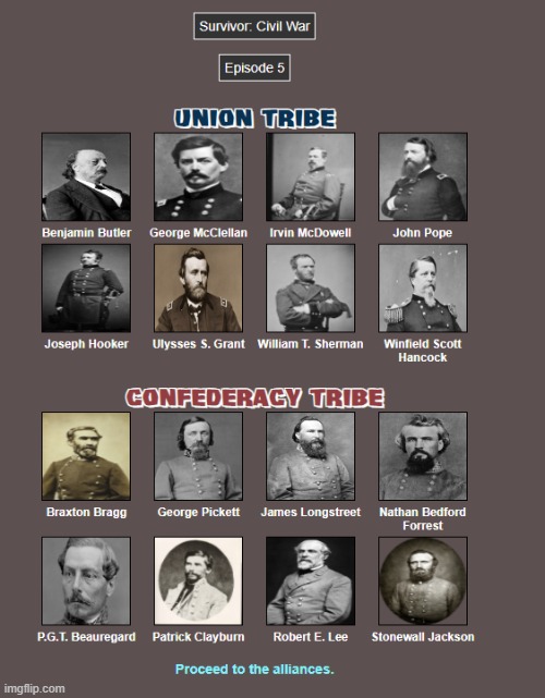 Antietam is about to happen so whoever wins that will have a huge advantage | made w/ Imgflip meme maker