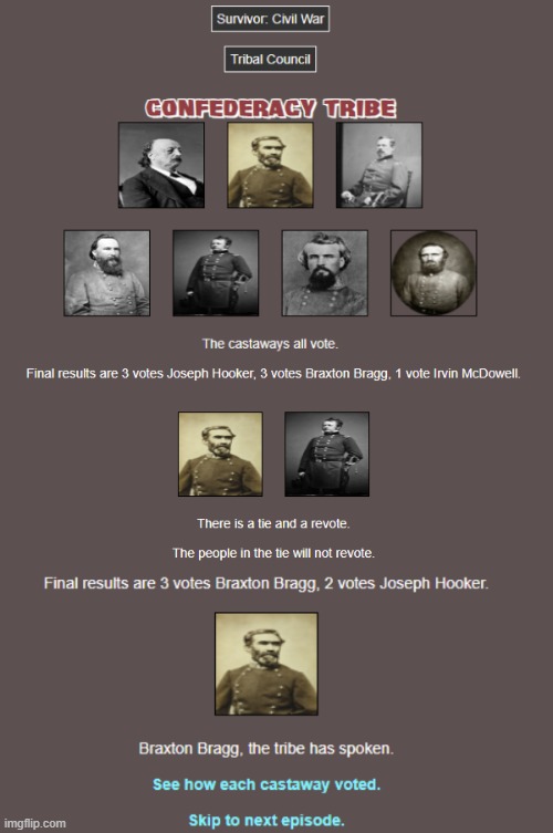 The South got rid of their worst general at least | made w/ Imgflip meme maker