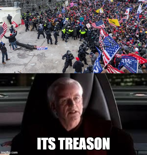 No other word for it | ITS TREASON | image tagged in it's treason then,memes,january 6,politics,lock him up | made w/ Imgflip meme maker