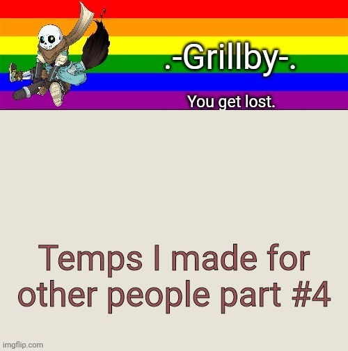 Grillby's Ink snas temp tysm bazooka | Temps I made for other people part #4 | image tagged in grillby's ink snas temp tysm bazooka | made w/ Imgflip meme maker