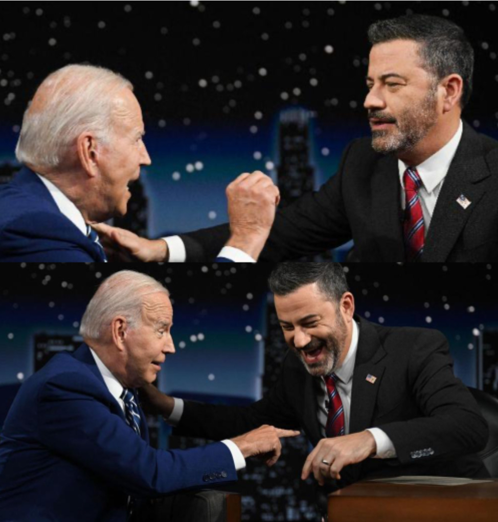 High Quality Kimmel Biden joke Blank Meme Template