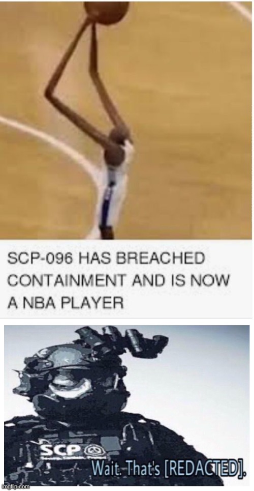 SCP 096 has breached containment, I repeat, SCP 096 has breached