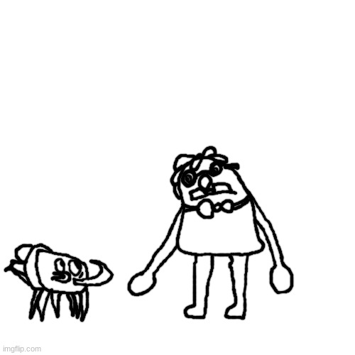 An unsuspecting gastroentomologist meets the true ruler of Snaktooth Island. | made w/ Imgflip meme maker