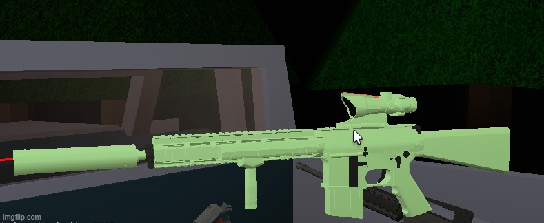 This is my gun, I call it The Mint | image tagged in phantom forces | made w/ Imgflip meme maker