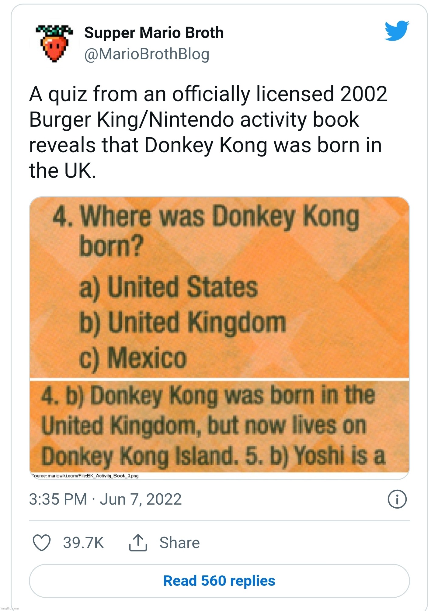 Donkey Kong is British?!?! | image tagged in memes,british | made w/ Imgflip meme maker