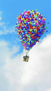 Pixar UP house baloon Blank Meme Template