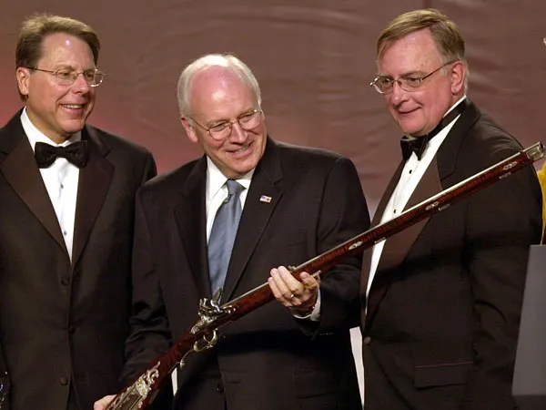High Quality Dick Cheney With A Gun Blank Meme Template