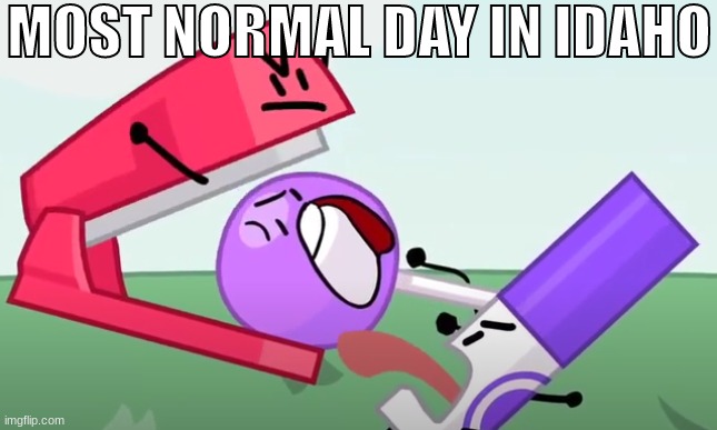 MOST NORMAL DAY IN IDAHO | made w/ Imgflip meme maker