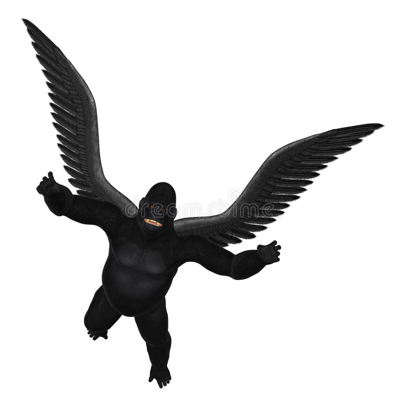 High Quality Flying Gorilla Blank Meme Template