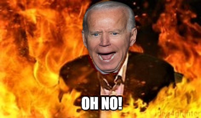 Biden in hell Blank Meme Template