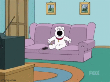 Brian griffin barking - Imgflip