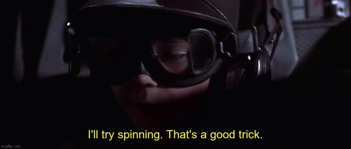 I'll try spinning | image tagged in i'll try spinning | made w/ Imgflip meme maker