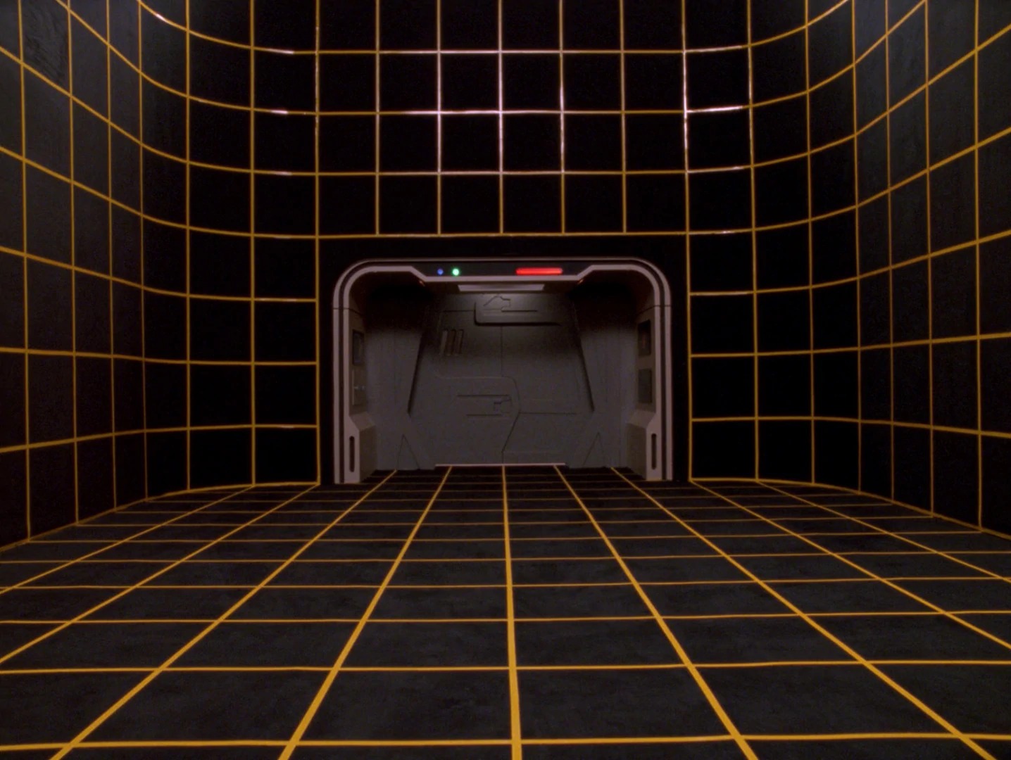 High Quality Empty Holodeck Room Blank Meme Template