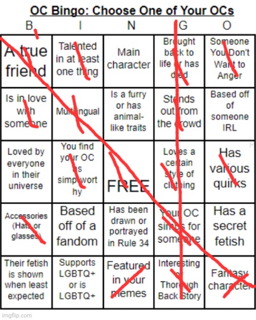 Myst | image tagged in jer-sama's oc bingo | made w/ Imgflip meme maker