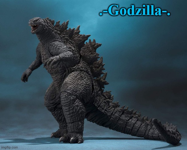 .-Godzilla-. Announcement (2019) Blank Meme Template