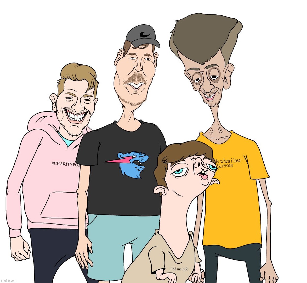 Me and the boys Mrs Beast | image tagged in me and the boys mrs beast | made w/ Imgflip meme maker