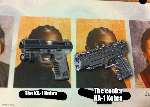 Make your choice. | The cooler KA-1 Kobra; The KA-1 Kobra | image tagged in the cooler daniel | made w/ Imgflip meme maker
