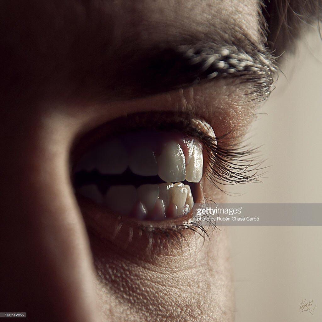 High Quality Eye Teeth Blank Meme Template