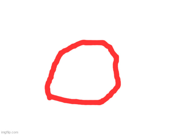 faceless blobie | image tagged in blank white template | made w/ Imgflip meme maker