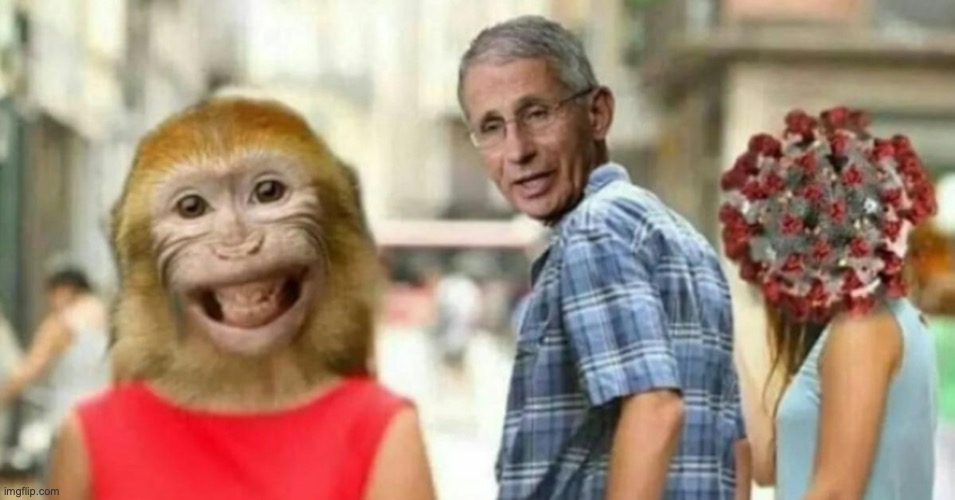 fauci | image tagged in dr fauci,monkeypox | made w/ Imgflip meme maker