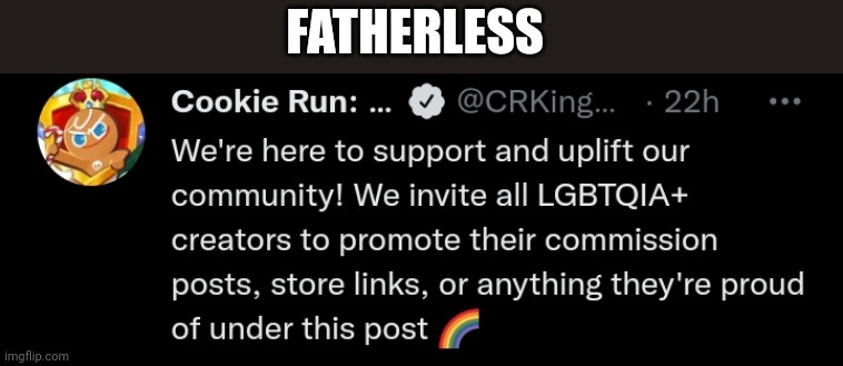 FATHERLESS | made w/ Imgflip meme maker