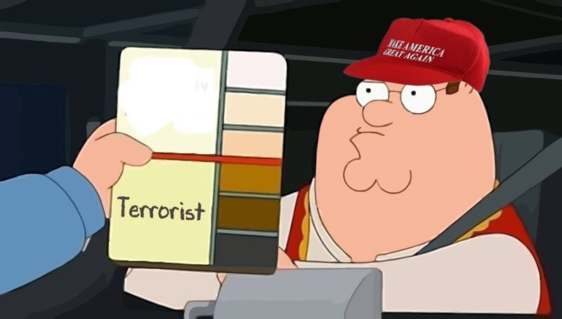 Terrorist skin color Blank Meme Template