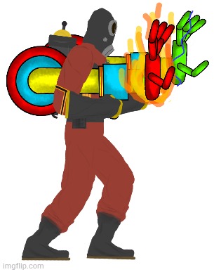 Grabpack Pyro | made w/ Imgflip meme maker