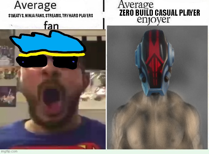 Average Fan vs. Gigachad - Imgflip