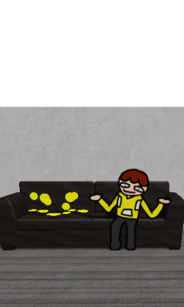 Loganboi2 pisses on a couch Blank Meme Template