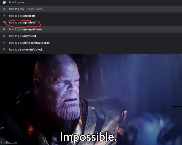 what sorcery is this | image tagged in thanos impossible | made w/ Imgflip meme maker