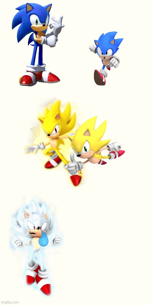 Classic Sonic needs to be Hyper.... | image tagged in memes,blank transparent square,sonic the hedgehog,hyper,lets go | made w/ Imgflip meme maker